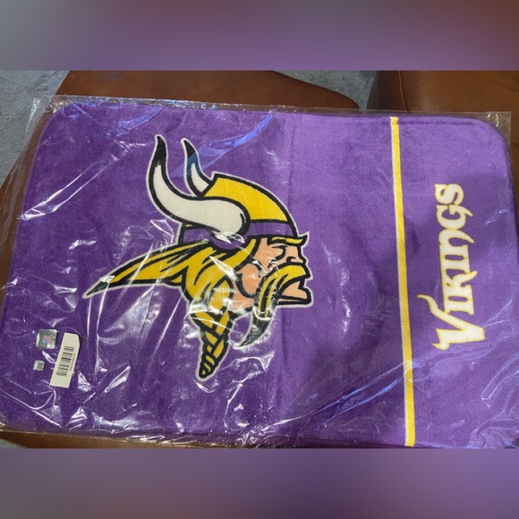 New! Minnesota Vikings bath mat - Picture 1 of 3